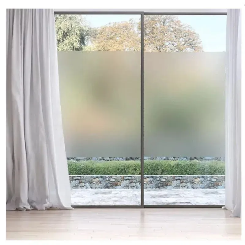 Folie autoadeziva alb mat 45 X 300 pentru geamuri