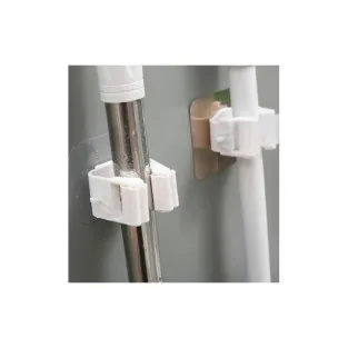 Set 2 bucati suport de perete pentru mop si