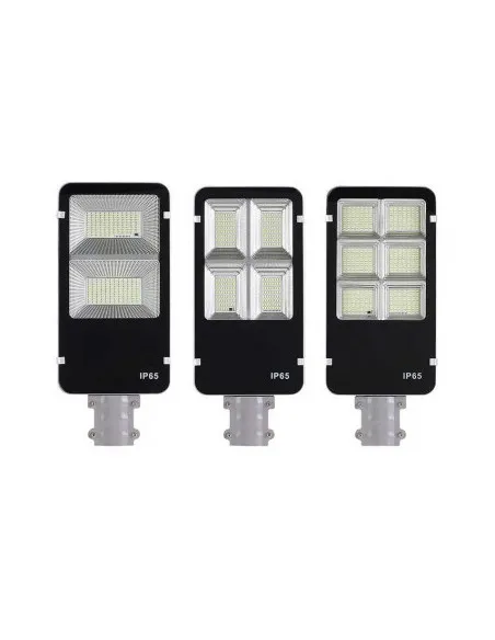 Lampa solara stradala LED cu panou fotovoltaic, suport de prindere si telecomanda 300W/ 400W