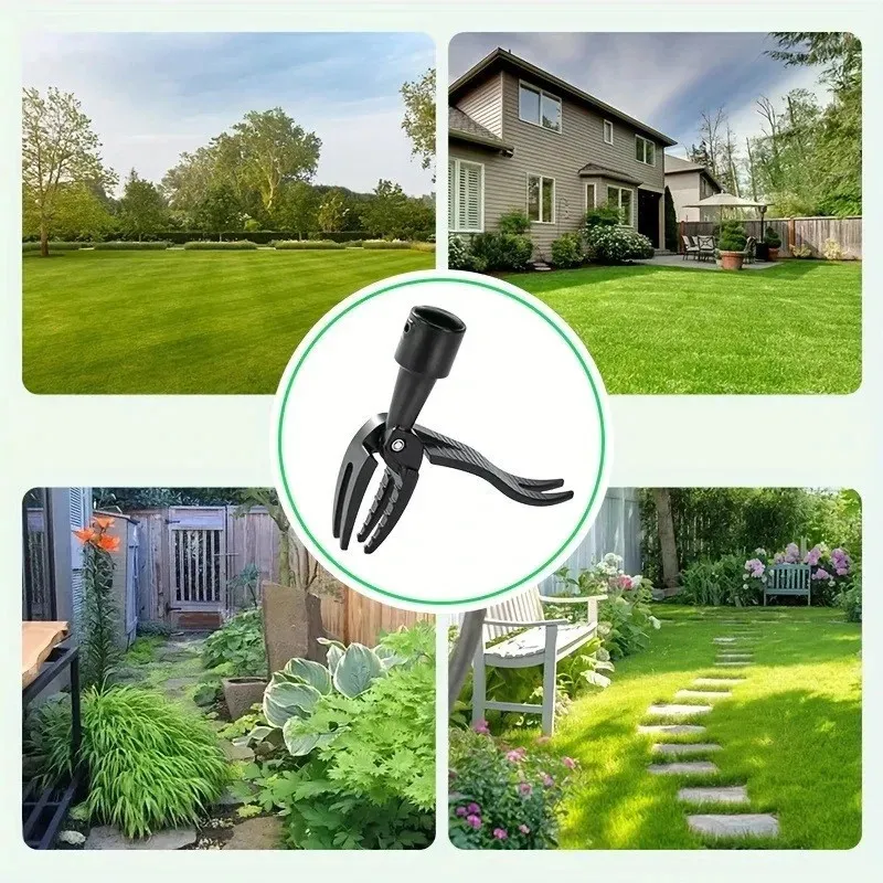 Unealta de scos buruieni cu 4 tije si maner reglabil