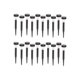 Set 20 lampi solare pentru gradina, IP 44, H 30 cm