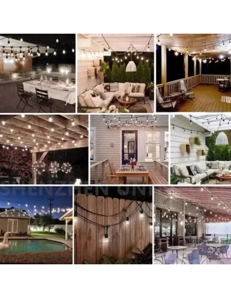 Ghirlanda Luminoasa,30 Metri cu 30 Becuri, interconectabila, 220V