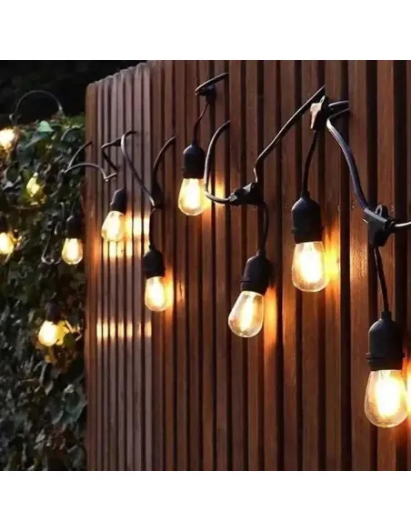 Ghirlanda Luminoasa,30 Metri cu 30 Becuri, interconectabila, 220V