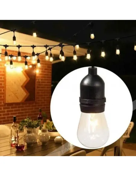 Ghirlanda Luminoasa,30 Metri cu 30 Becuri, interconectabila, 220V