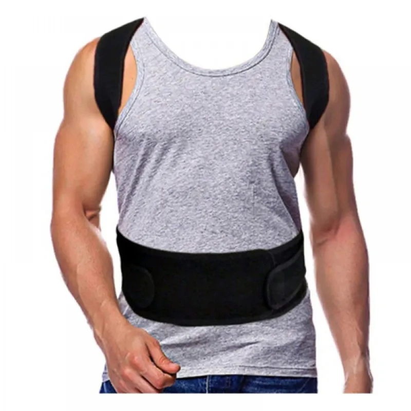 Suport corector pentru spate si umeri tip ham cu