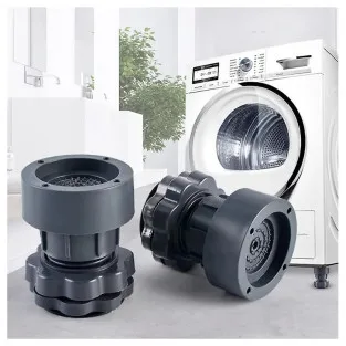 Set 4 picioruse reglabile pentru masina de spalat, anti-zgomot si antiderapante 2