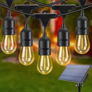 Ghirlanda Luminoasa SOLARA, 10 Metri cu 10 becuri, Alb Cald, PREMIUM 2