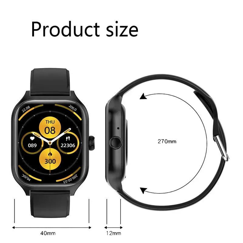 Ceas Smart GT4 Pro – Display HD Full Touch, Funcții Avansate