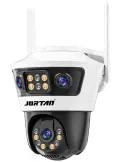 Camera Supraveghere WiFi JORTAN 6, 9MP, Triple Lens, Rotire 360°, Vedere Nocturna Color, Ethernet, Waterproof