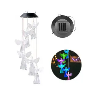 Decoratiune solara de gradina, 6 Ingerasi 2