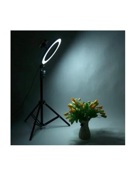 Lampa circulara cu suport selfie, putere de 60W