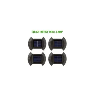 Set 4 Lampi Solare cu senzor cu lumina bidirectionala, rezistenta la apa 2