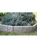 Set 10 x Bordura din plastic cu aspect de piatra