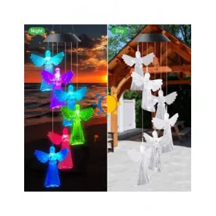 Set 2 x Decoratiune solara de gradina, 6 Ingerasi 2