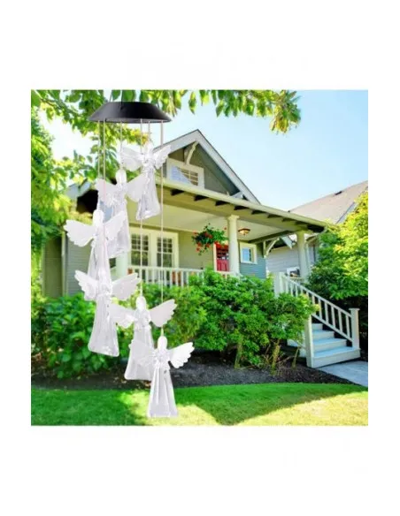Set 2 x Decoratiune solara de gradina, 6 Ingerasi