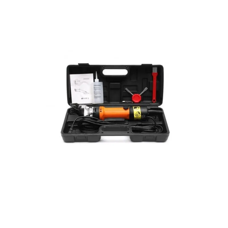 Mașină de Tuns Oi Profesională 850W, 6 Trepte + Set Cuțite Extra și Cutie Transport