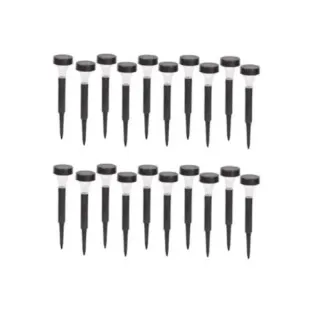 Set 20 lampi solare pentru gradina, IP 44, H 30 cm