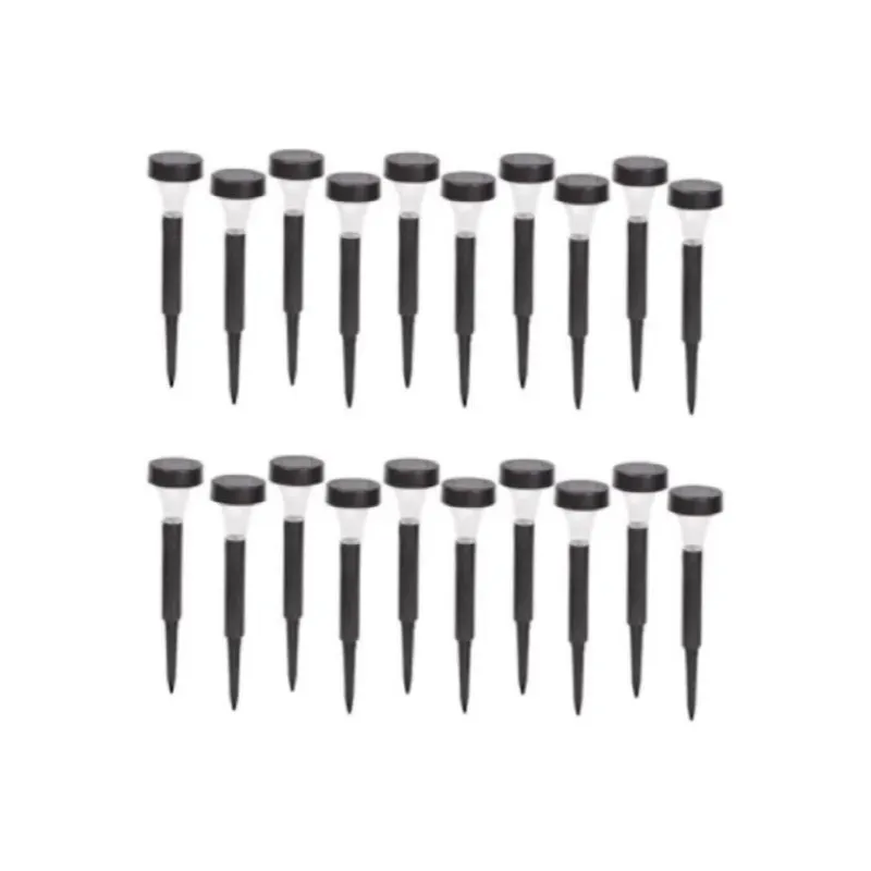 Set 20 lampi solare pentru gradina, IP 44, H 30 cm