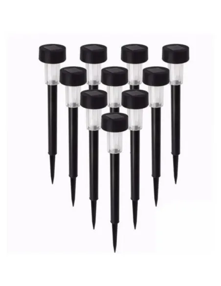 Set 20 lampi solare pentru gradina, IP 44, H 30 cm