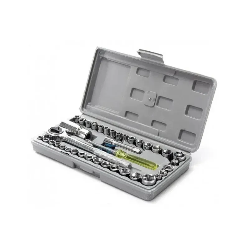 Mini drujba Dasgut 48V, 6 inch, 2 acumulatori + CADOU Trusa de scule profesionale 40 de piese