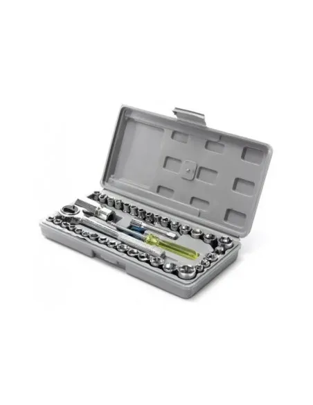 Mini drujba Dasgut 48V, 6 inch, 2 acumulatori + CADOU Trusa de scule profesionale 40 de piese