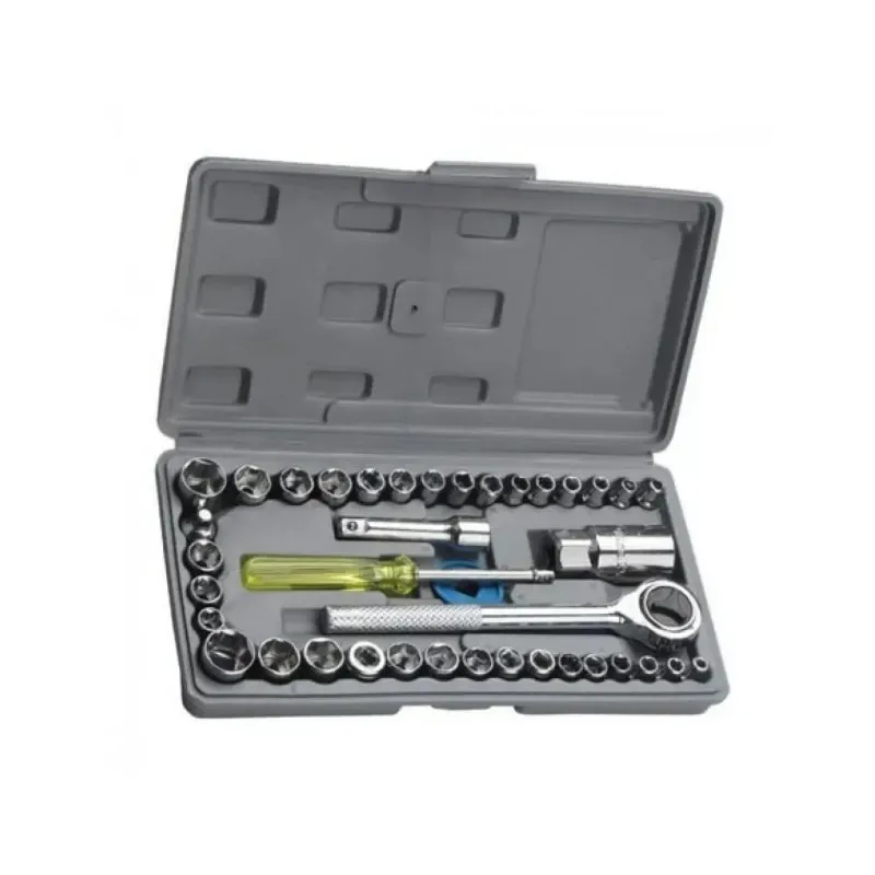 Mini drujba Dasgut 48V, 6 inch, 2 acumulatori + CADOU Trusa de scule profesionale 40 de piese