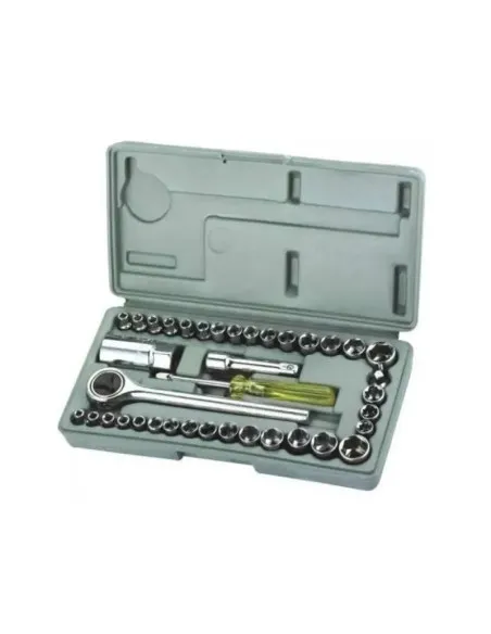 Mini drujba Dasgut 48V, 6 inch, 2 acumulatori + CADOU Trusa de scule profesionale 40 de piese