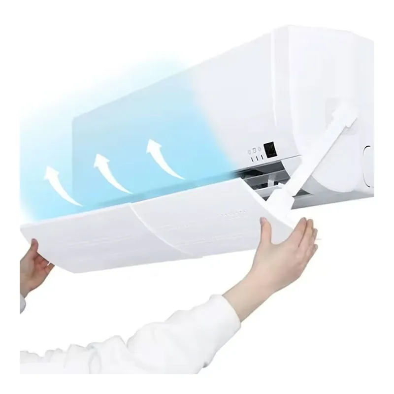 Deflector aer condiționat reglabil 55-105 cm cu ventuze