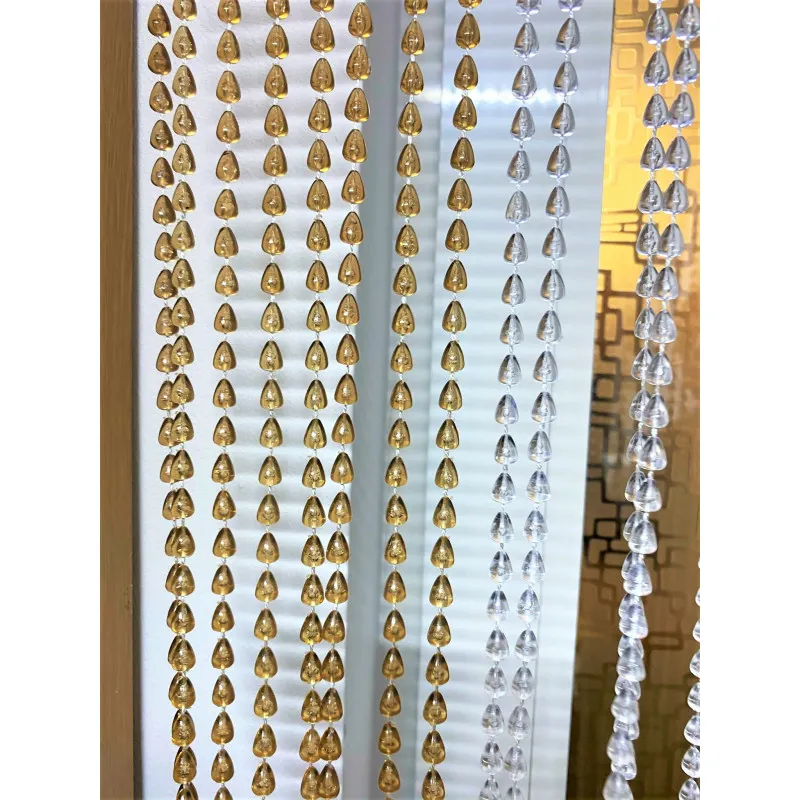 Perdea Muste, Plastic, PVC, cu Bara