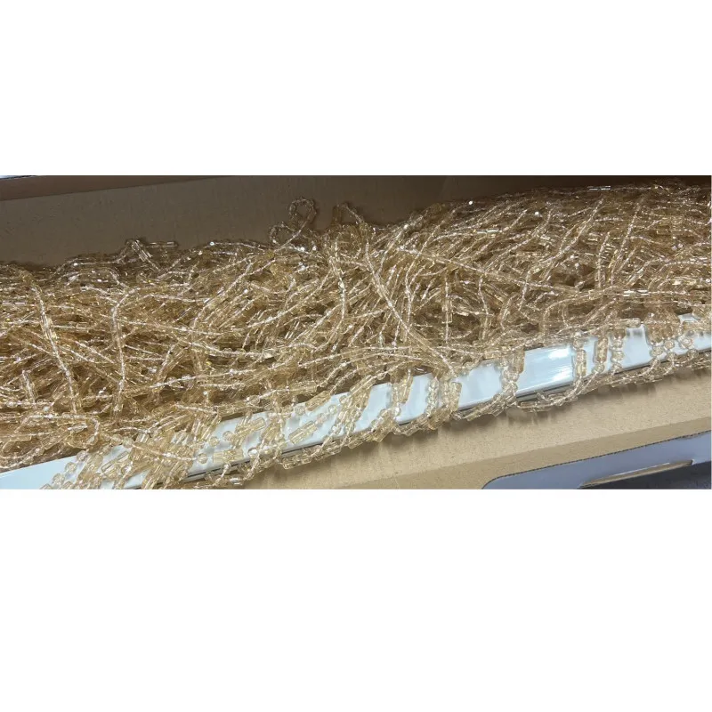 Perdea Muste, Plastic, PVC, cu Bara
