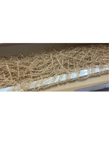 Perdea Muste, Plastic, PVC, cu Bara