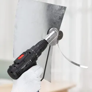Adaptor bormasina pentru taiat tabla si materiale feroase