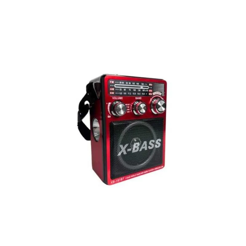 Radio multifunctional dotat cu lanterna Waxiba