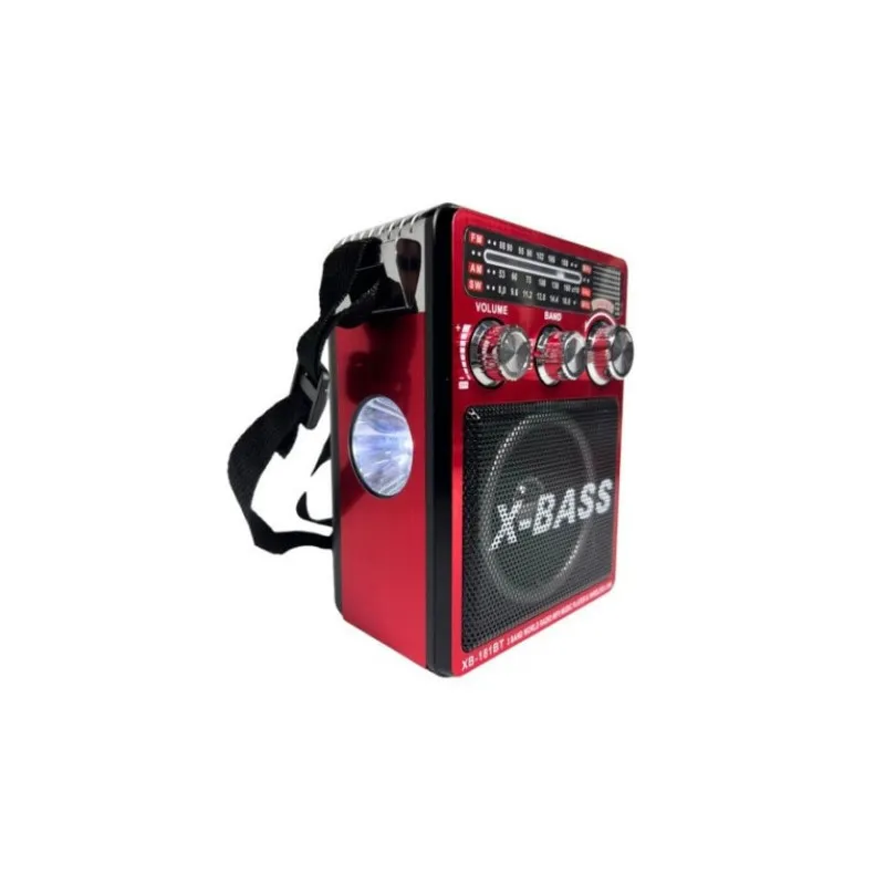 Radio multifunctional dotat cu lanterna Waxiba