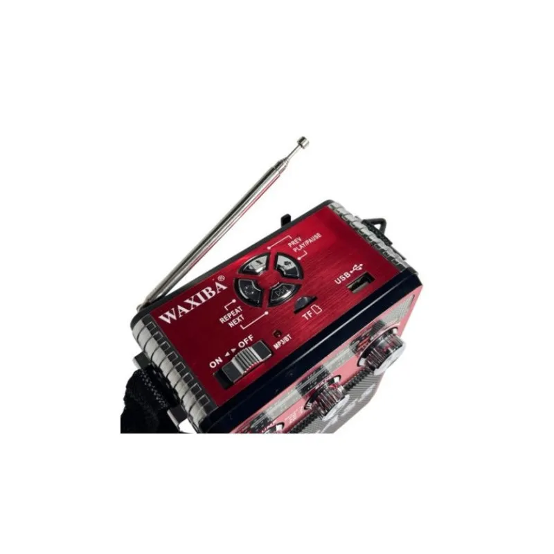 Radio multifunctional dotat cu lanterna Waxiba