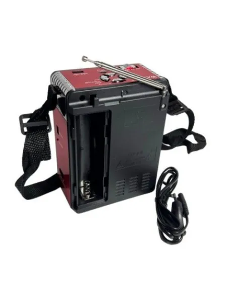Radio multifunctional dotat cu lanterna Waxiba