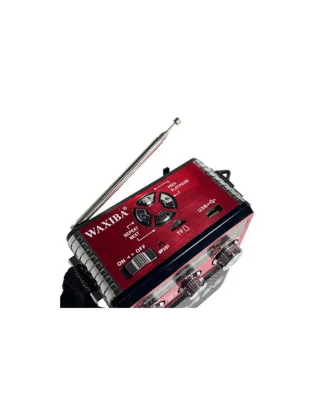 Radio multifunctional dotat cu lanterna Waxiba