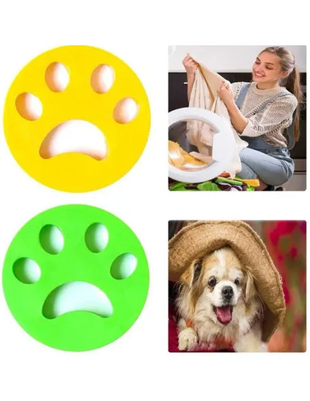 Set 3 fome silicon pentru scame pentru masina spalat
