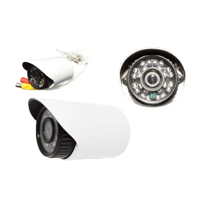 Sistem de supraveghere AHD cu 4 camere IR, de exterior/interor