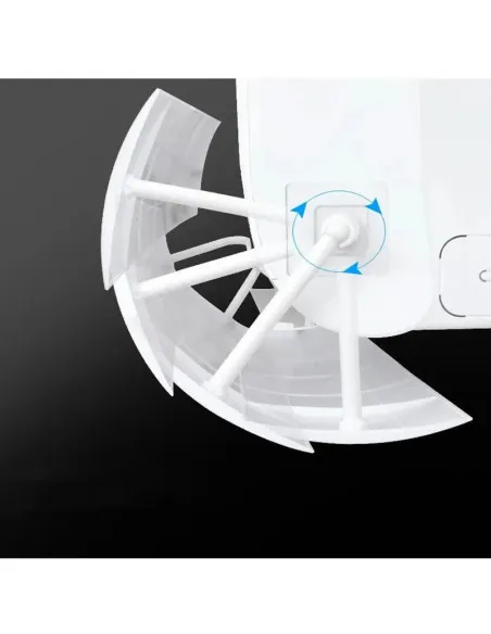 Deflector aer condiționat reglabil 55-105 cm cu ventuze