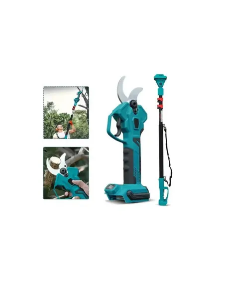 Foarfeca de Gradina , 48V, 2 Acumulatori, Brat Telescopic 2m, Unghi Reglabil de Taiere-07