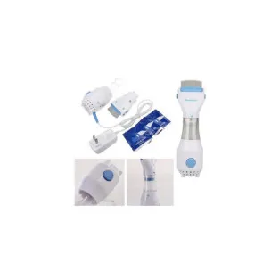 Pieptene aspirator antipăduchi cu sistem de colectare V-Comb