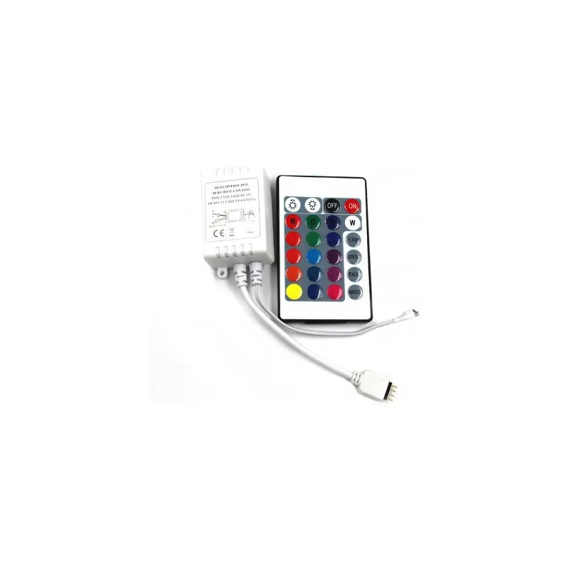 Banda RGB 5M LED, cu telecomanda si joc de lumini