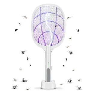 Paletă Electrică Anti-Insecte Reîncărcabilă USB, 3000V, 1200mAh