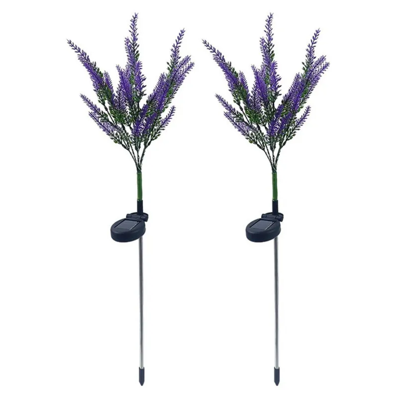 Set 2 x Lampă Solară Levantica, Mov, 2W, 1200 lm, IP65