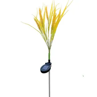 Set 2 Lămpi Solare Decorative Spice de Grâu 60 cm, IP66, LED cu Senzor Lumină