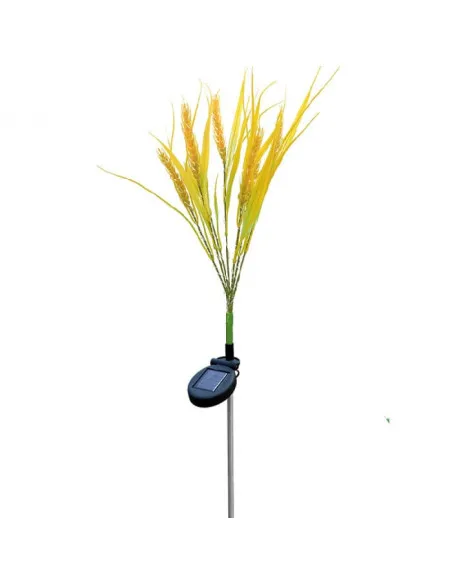Set 2 Lămpi Solare Decorative Spice de Grâu 60 cm, IP66, LED cu Senzor Lumină