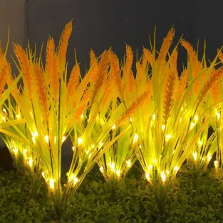 Set 2 Lămpi Solare Decorative Spice de Grâu 60 cm, IP66, LED cu Senzor Lumină 2