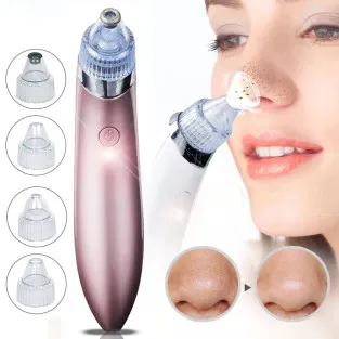 Aspirator Vacuum Facial Cleanser pentru Curățarea Tenului, Cosuri, Puncte Negre, Pori și Acnee