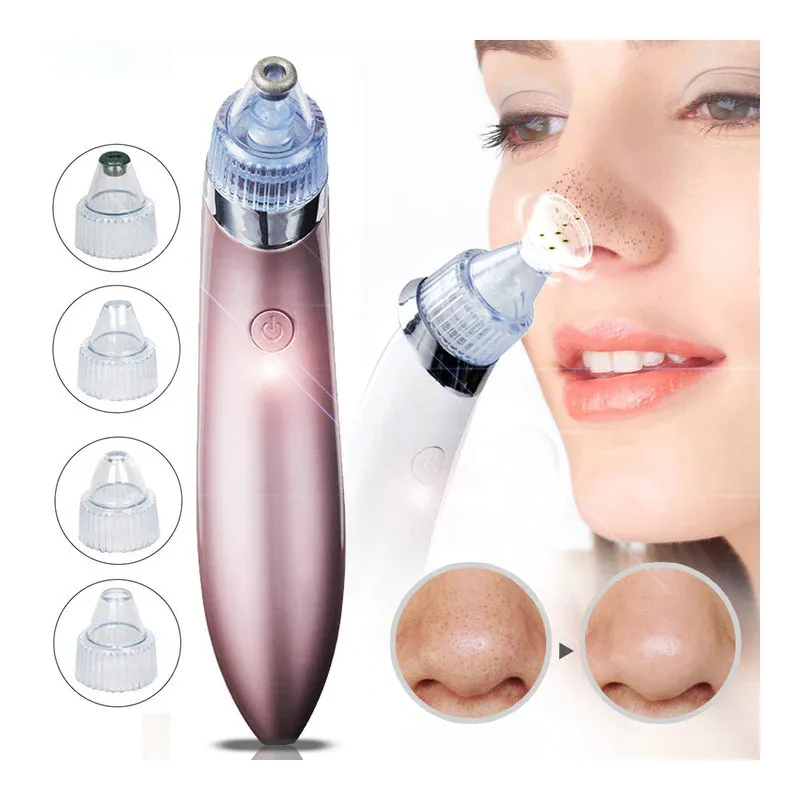 Aspirator Vacuum Facial Cleanser pentru Curățarea Tenului, Cosuri, Puncte Negre, Pori și Acnee